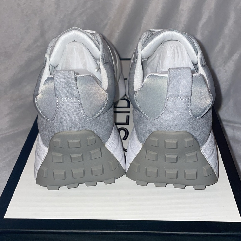 NWT J/SLIDES JONNIE Luxe Nylon in Grey - Picture 10 of 15